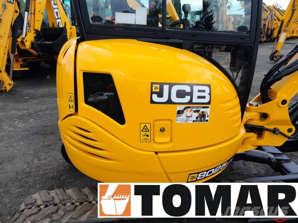 JCB 8025 ZTS Mini ekskavatörler, 7 tona dek