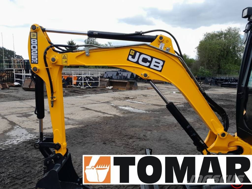 JCB 8025 ZTS Mini ekskavatörler, 7 tona dek