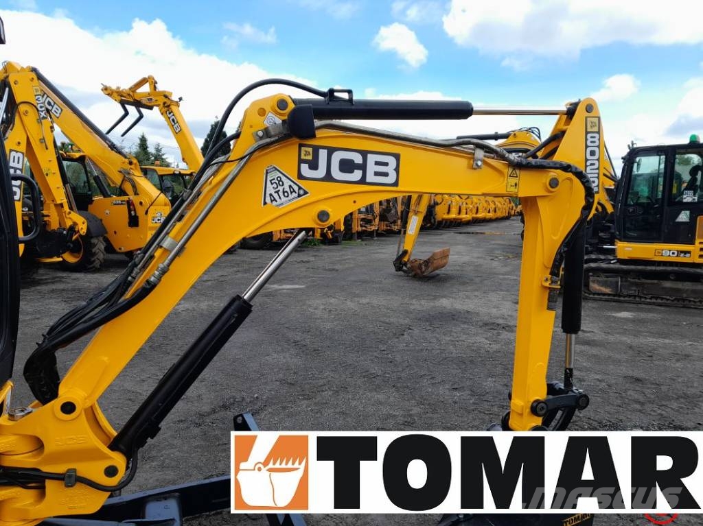 JCB 8025 ZTS Mini ekskavatörler, 7 tona dek