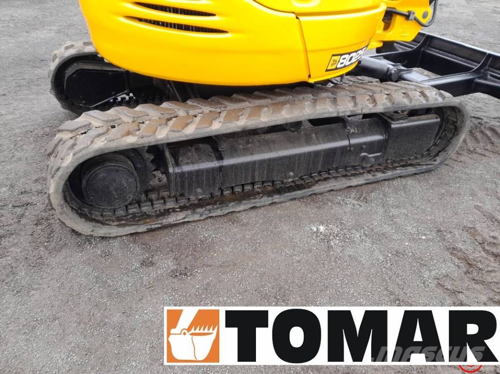 JCB 8025 ZTS Mini ekskavatörler, 7 tona dek