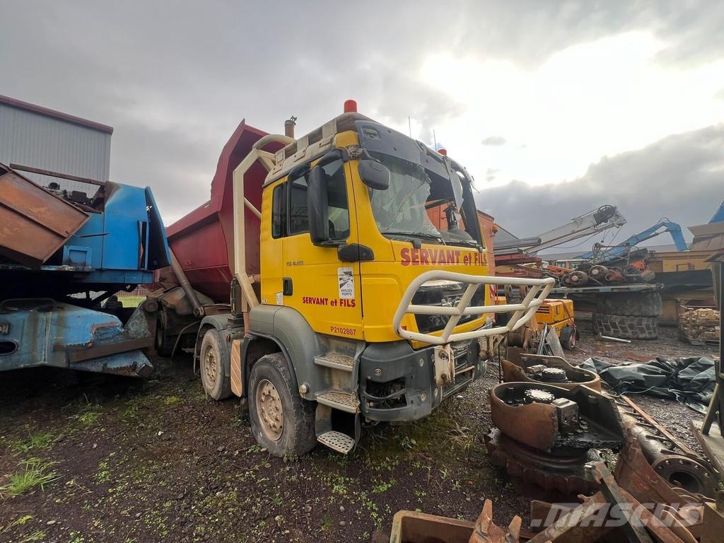 MAN TGS 41.480 Savivarčių priekabų vilkikai