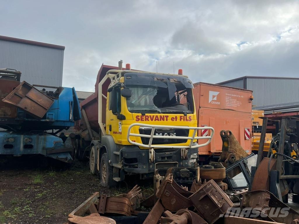 MAN TGS 41.480 Savivarčių priekabų vilkikai