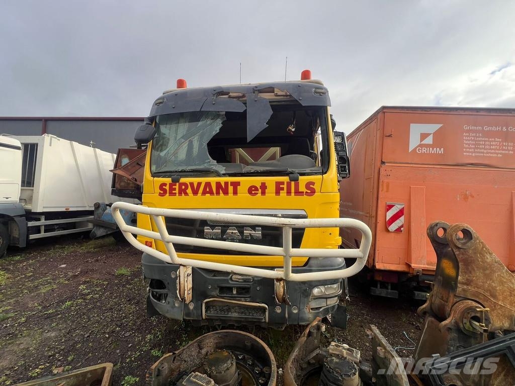 MAN TGS 41.480 Savivarčių priekabų vilkikai