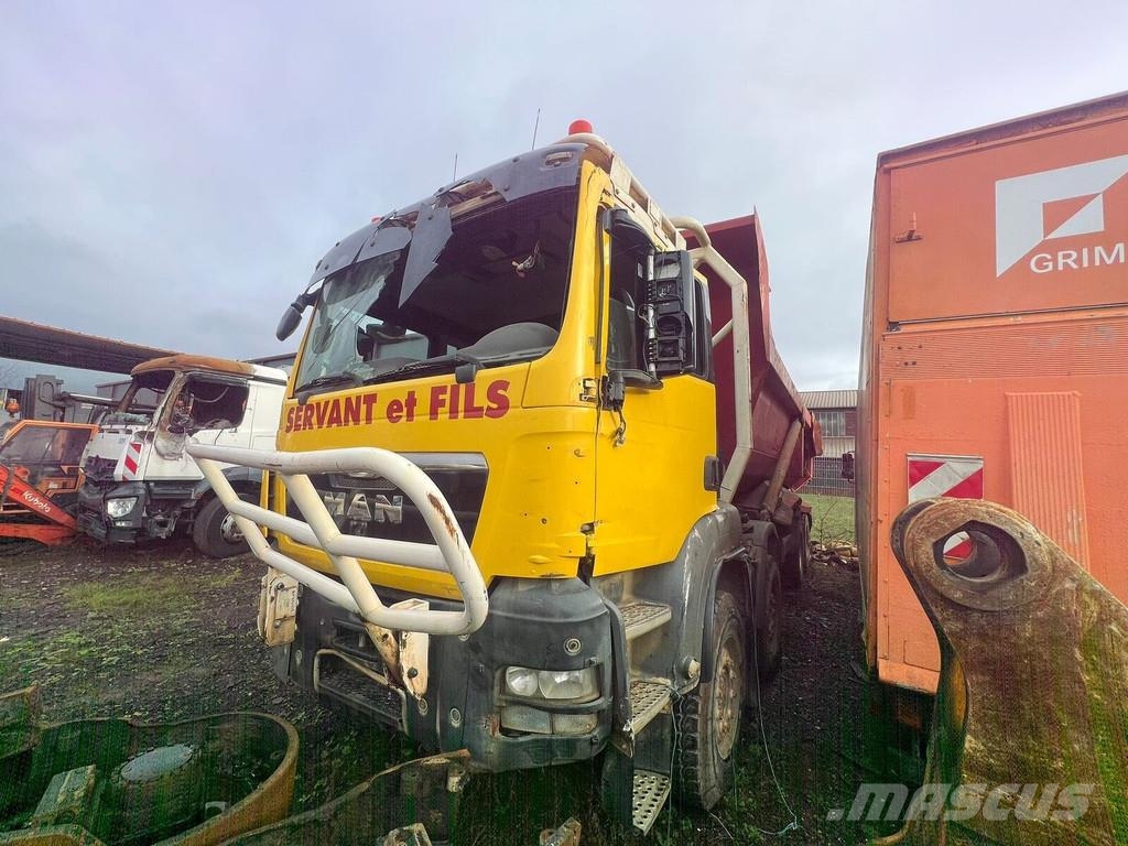 MAN TGS 41.480 Savivarčių priekabų vilkikai