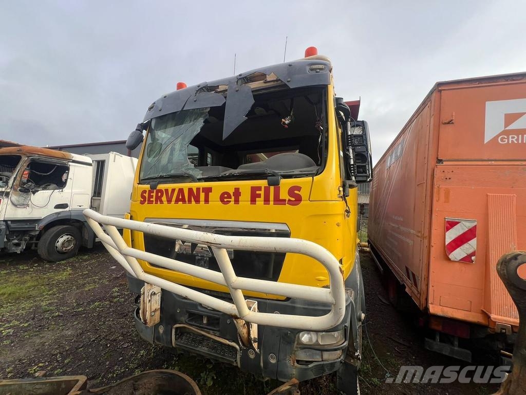 MAN TGS 41.480 Savivarčių priekabų vilkikai
