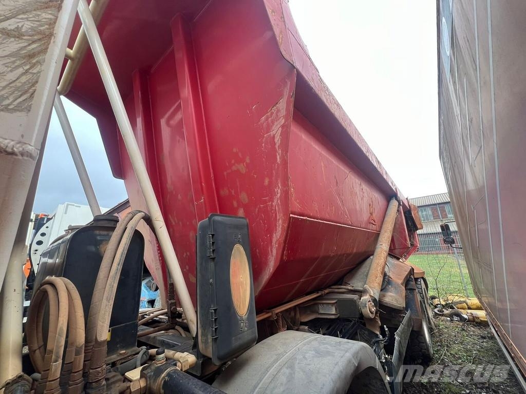 MAN TGS 41.480 Savivarčių priekabų vilkikai