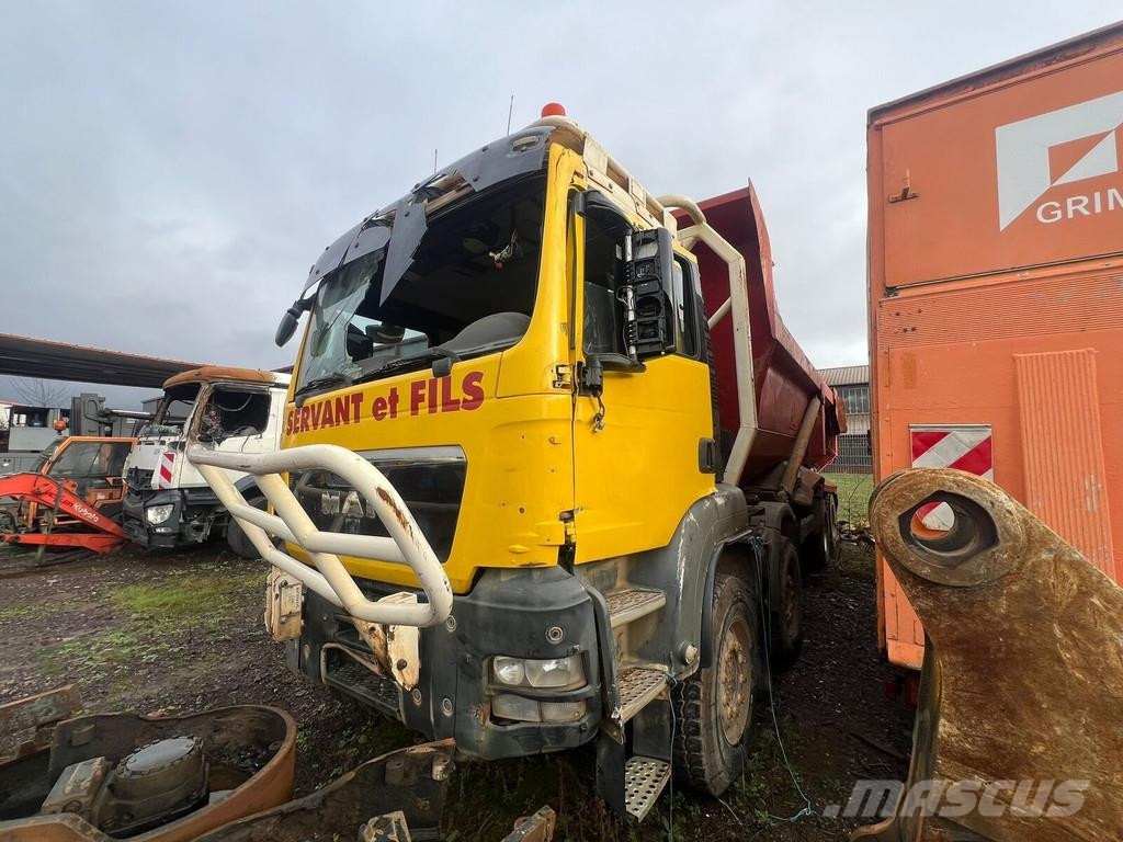MAN TGS 41.480 Savivarčių priekabų vilkikai
