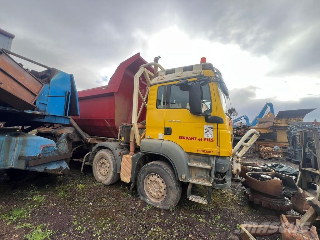 MAN TGS 41.480 Savivarčių priekabų vilkikai