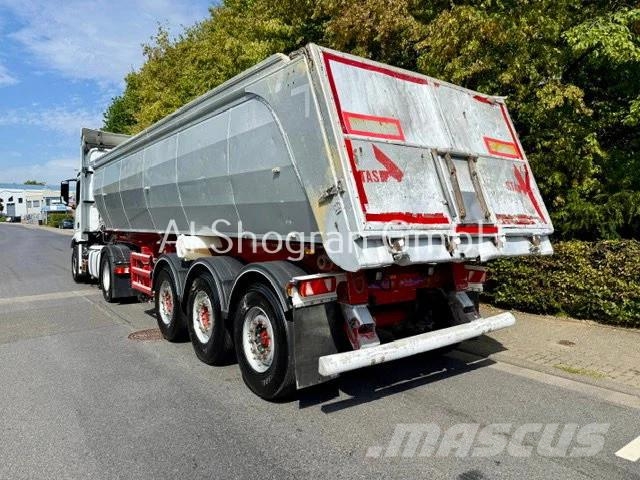 Stas S339CX / Thermo / Voll Alu / 28 m³ Kippladerauflieger