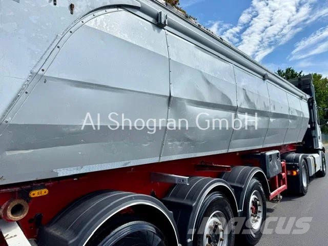 Stas S339CX / Thermo / Voll Alu / 28 m³ Kippladerauflieger