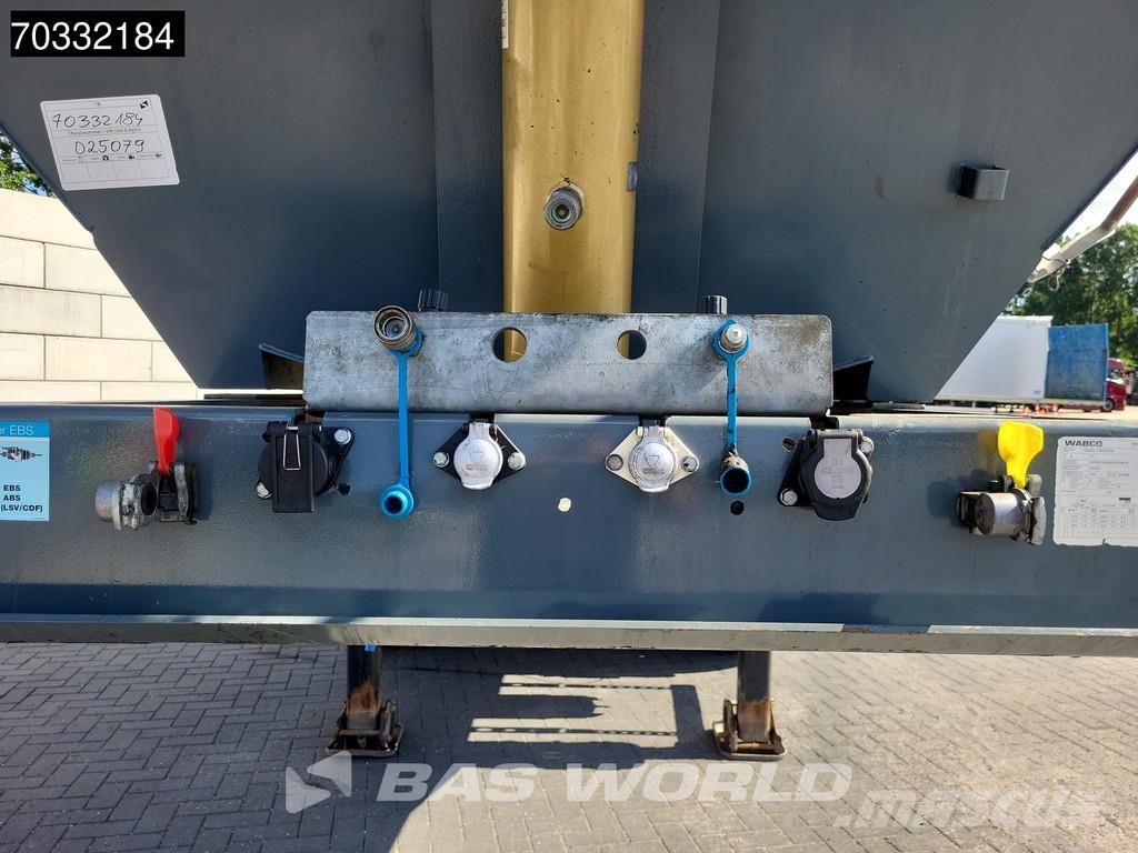 Ozgul F 27m3 SAF Axles Lift Axle نصف مقطورات قلابة