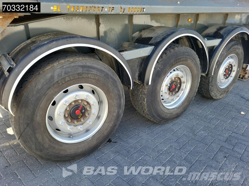 Ozgul F 27m3 SAF Axles Lift Axle نصف مقطورات قلابة