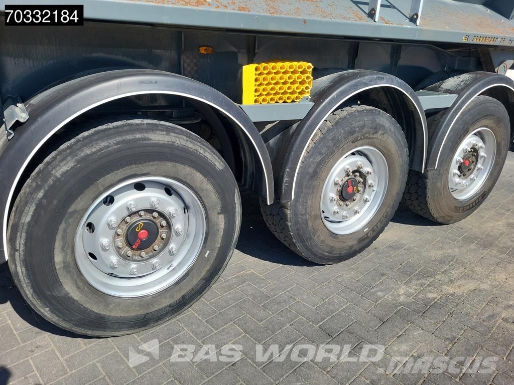 Ozgul F 27m3 SAF Axles Lift Axle نصف مقطورات قلابة