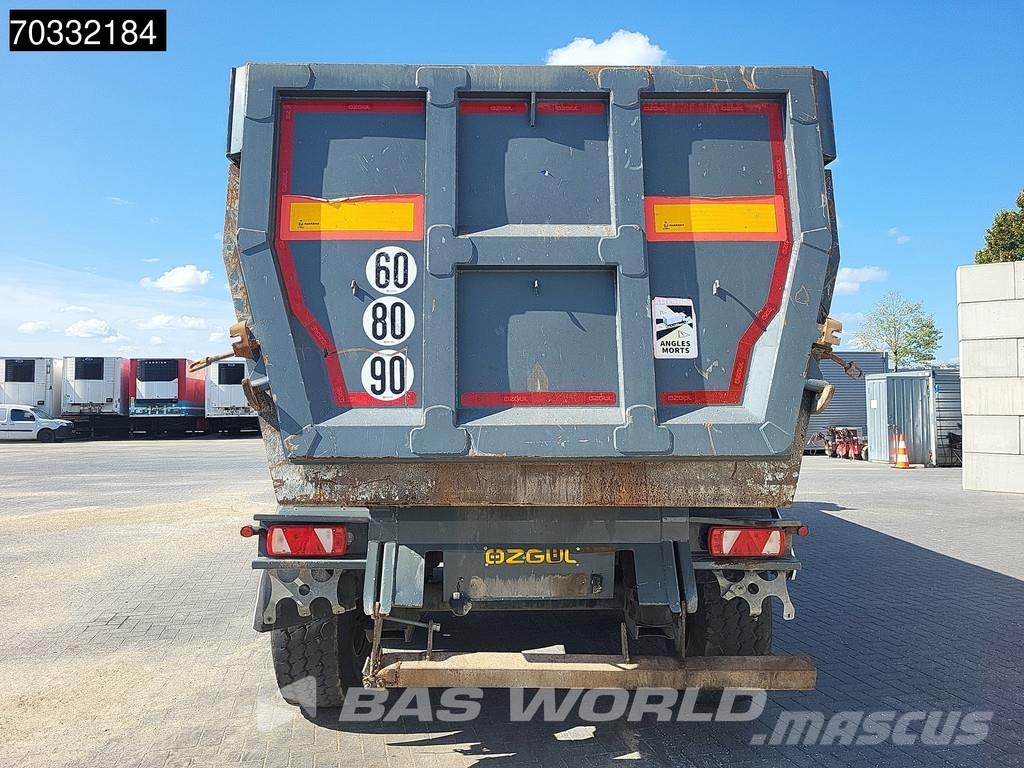 Ozgul F 27m3 SAF Axles Lift Axle نصف مقطورات قلابة