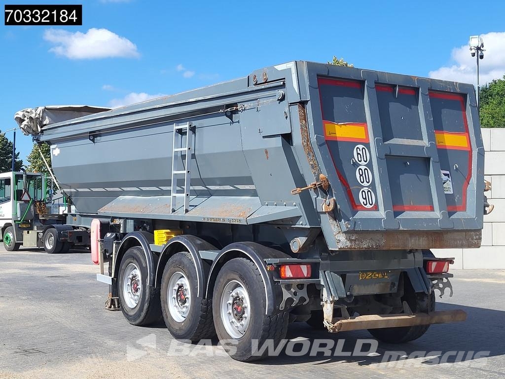 Ozgul F 27m3 SAF Axles Lift Axle نصف مقطورات قلابة