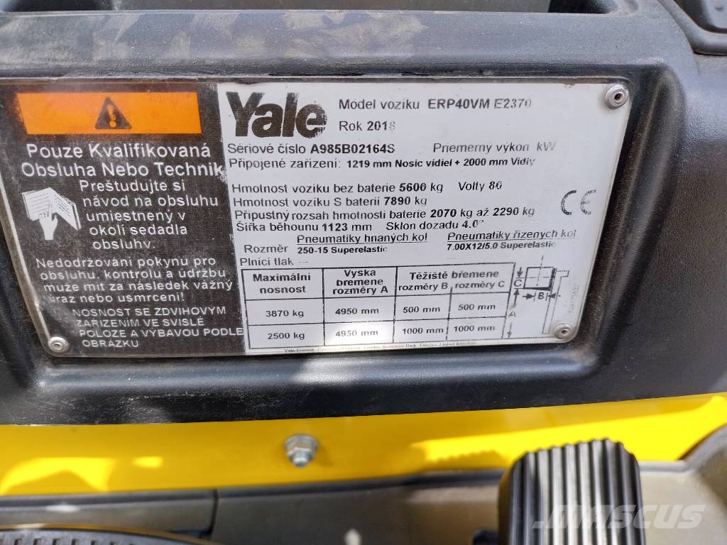 Yale ERP40VM Electric forklifts