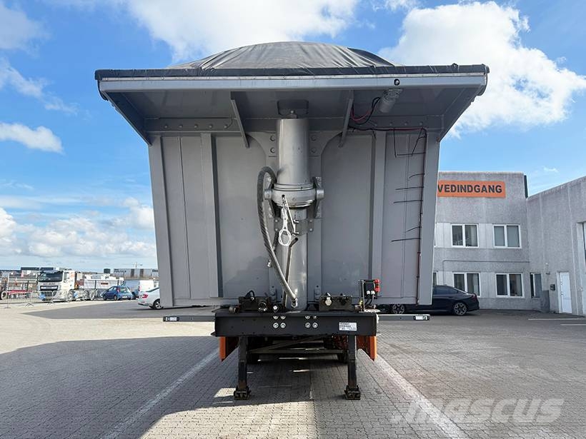 Kel-Berg Tipper / Alukastenmulde Kipper 37m3 Напівпричепи з кузовом-фургоном