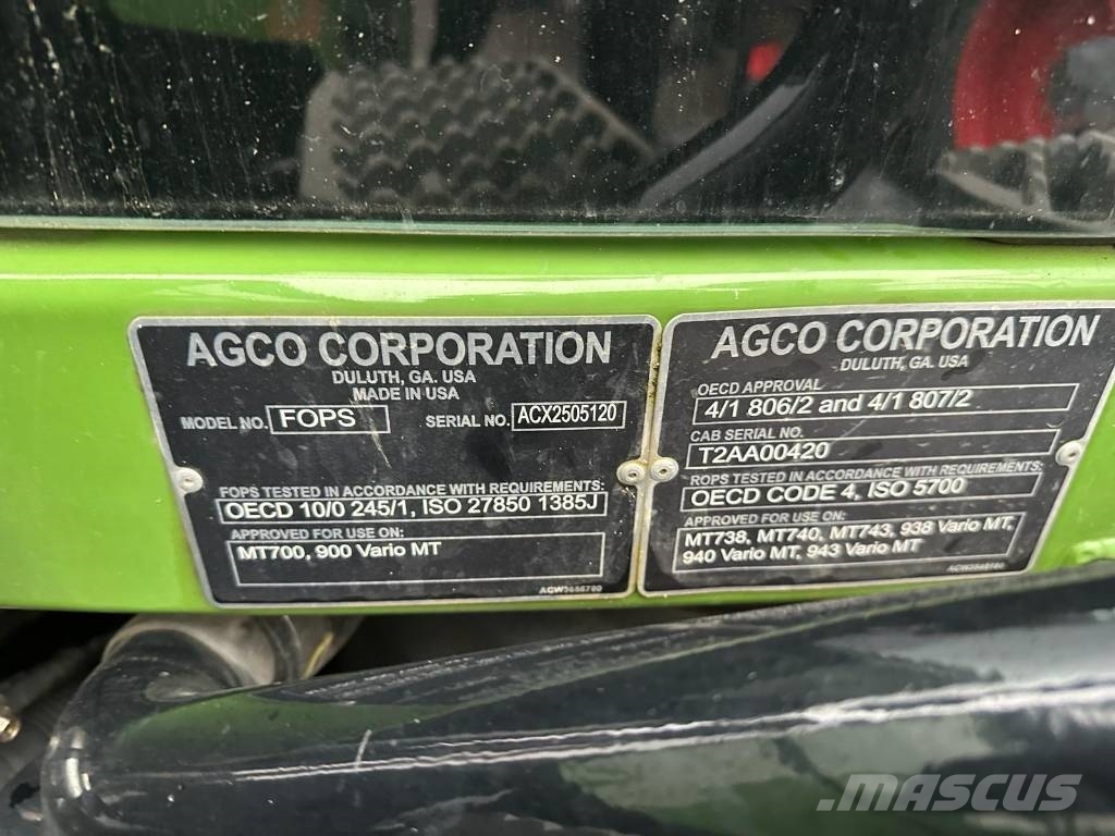 Fendt 943 Vario MT Traktorer