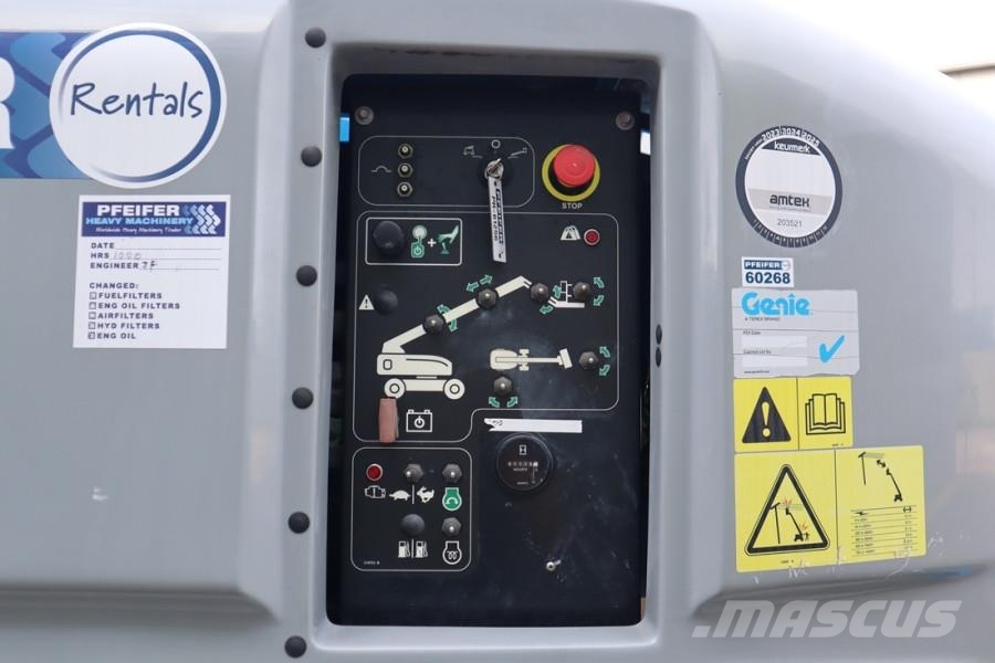 Genie S45 Valid inspection, Diesel, 4x4 Drive, 16m Worki Teleskopske podizne platforme