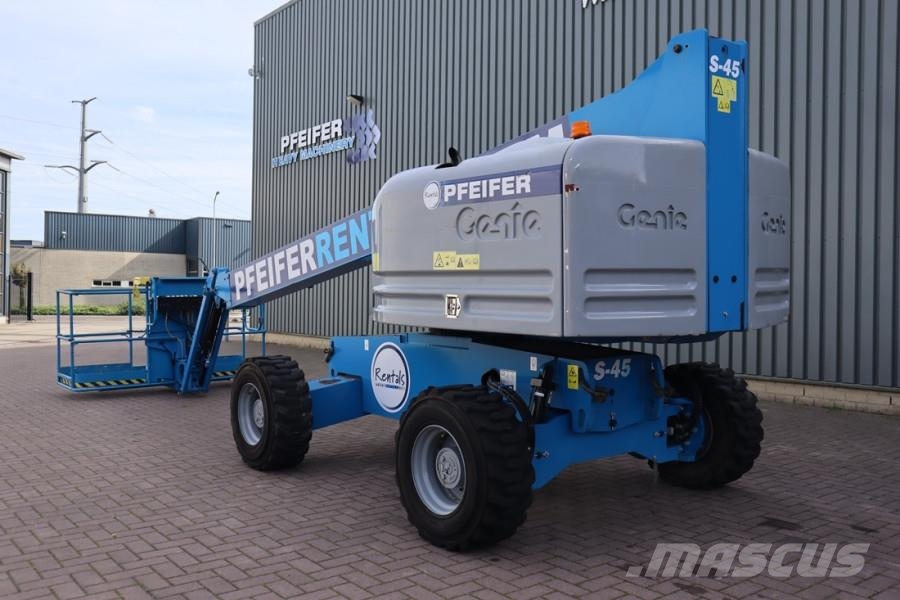 Genie S45 Valid inspection, Diesel, 4x4 Drive, 16m Worki Teleskopske podizne platforme