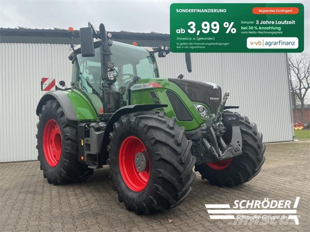 Fendt 724 S4 PROFI PLUS | RTK Traktorit