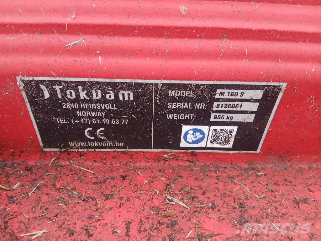 Tokvam Ketjumurskain 160 Ganyklų šienapjovės / rėžtuvės