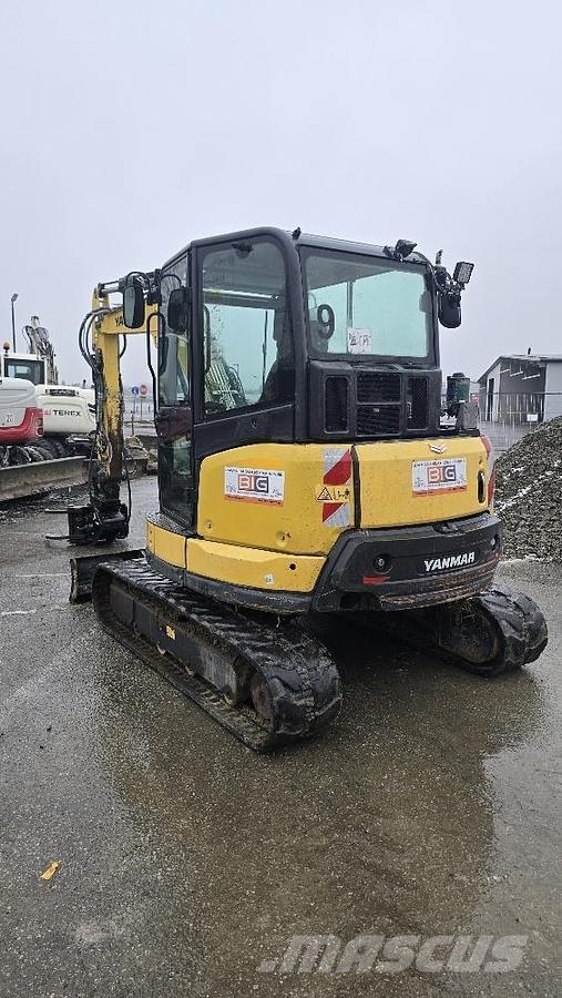 Yanmar SV60-A Bagger mit JAK 250 Fällgreifer حفارات خاصة