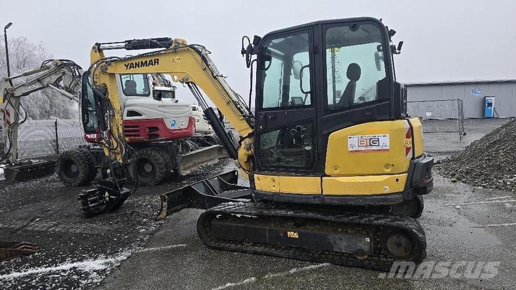 Yanmar SV60-A Bagger mit JAK 250 Fällgreifer حفارات خاصة