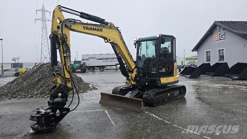Yanmar SV60-A Bagger mit JAK 250 Fällgreifer حفارات خاصة