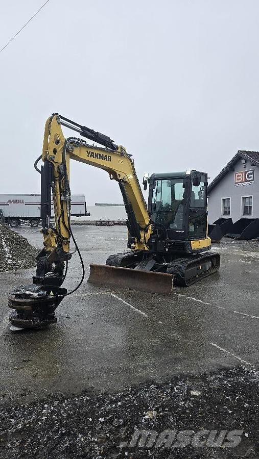 Yanmar SV60-A Bagger mit JAK 250 Fällgreifer حفارات خاصة