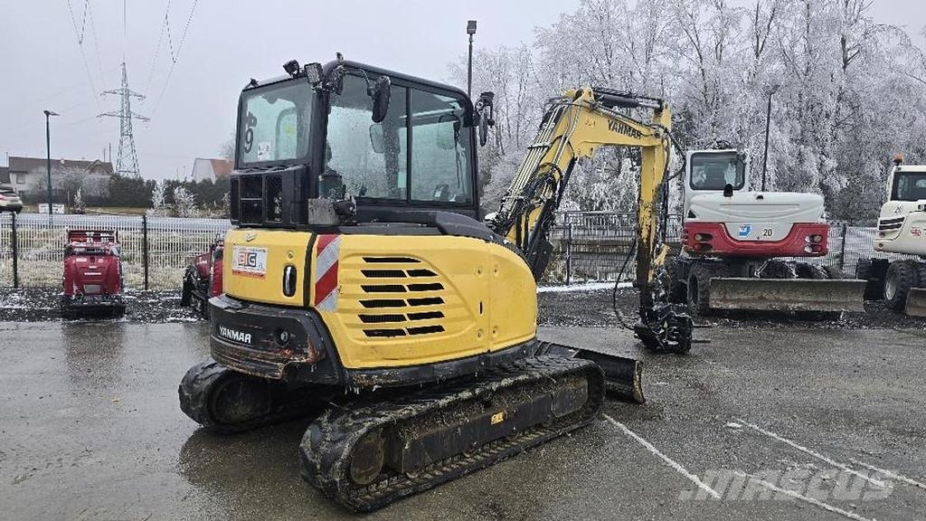 Yanmar SV60-A Bagger mit JAK 250 Fällgreifer حفارات خاصة