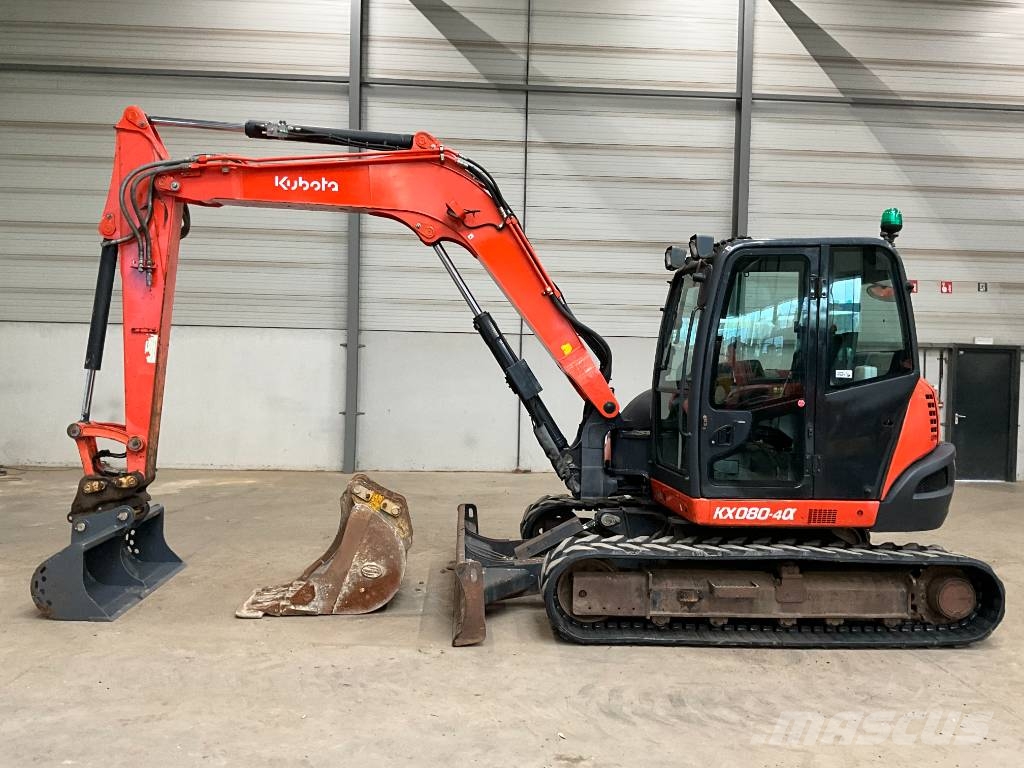 Kubota KX 080-4 A Midibagger  7t - 12t
