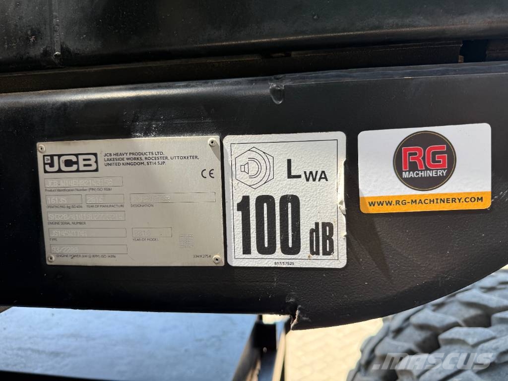 JCB JS 145 W Wielgraafmachines