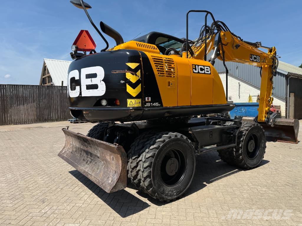 JCB JS 145 W Wielgraafmachines