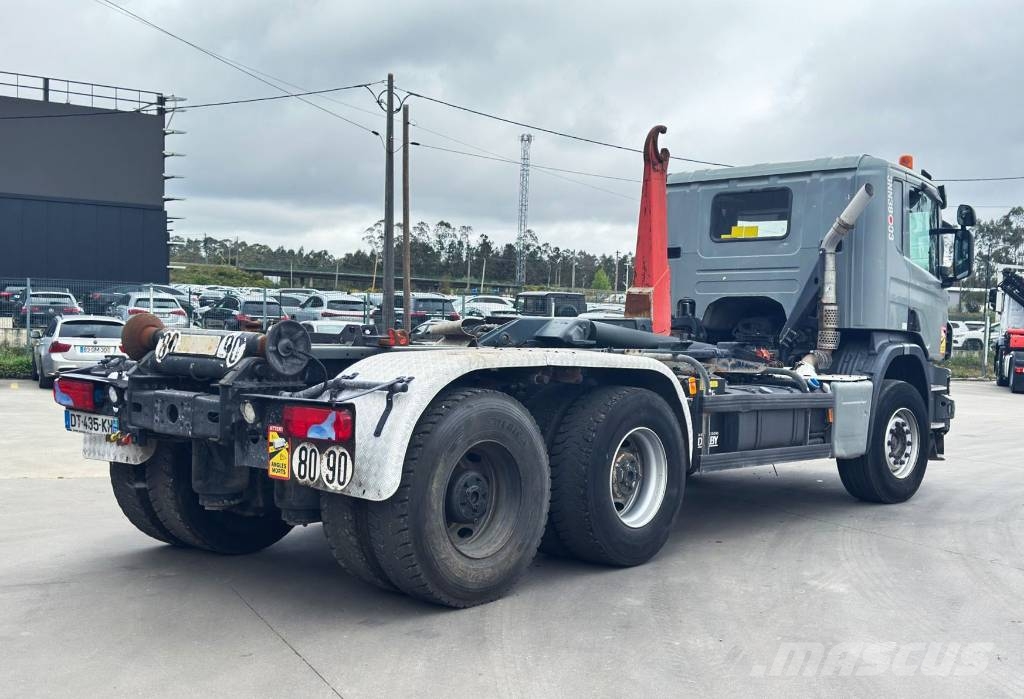 Scania P 410  6x4 Camion con gancio di sollevamento
