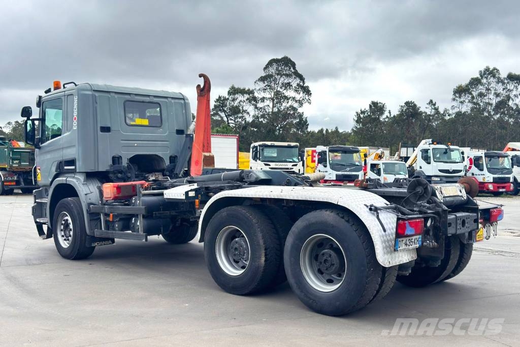 Scania P 410  6x4 Camion con gancio di sollevamento
