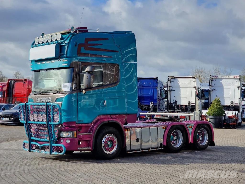 Scania R620-V8 Topline 6x4 - Manual gearbox - Retarder - Седельные тягачи