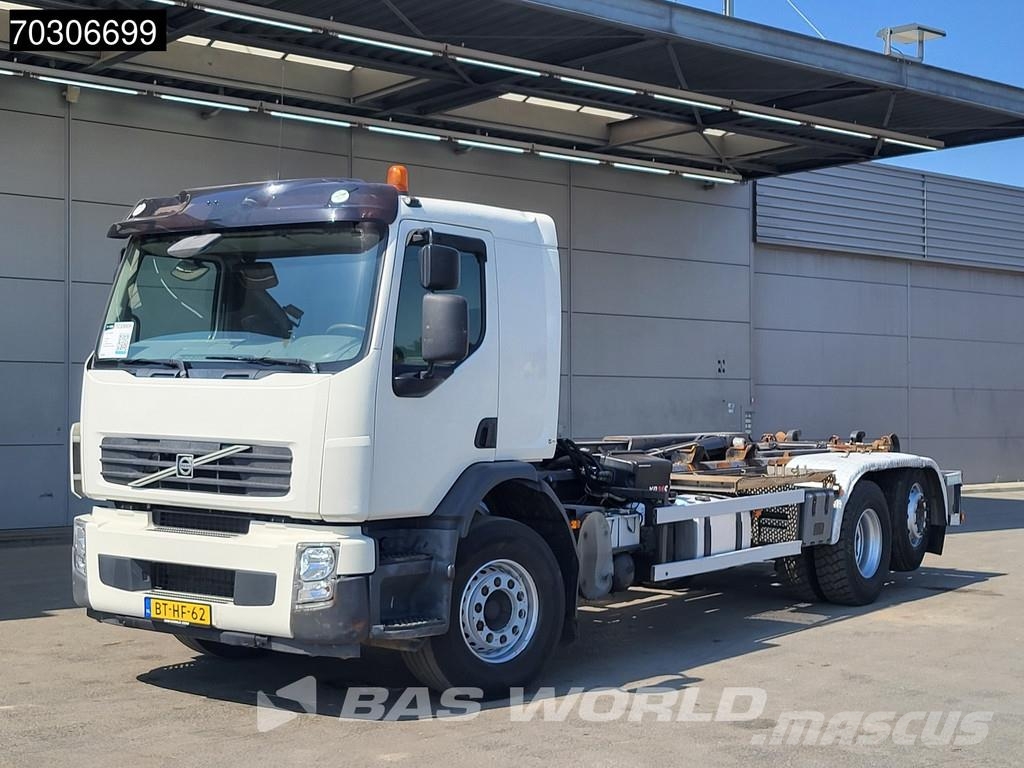 Volvo FE 280 6X2 21tons Hiab XR21S56S hooklift Lift+stee Camiones elevadores de gancho