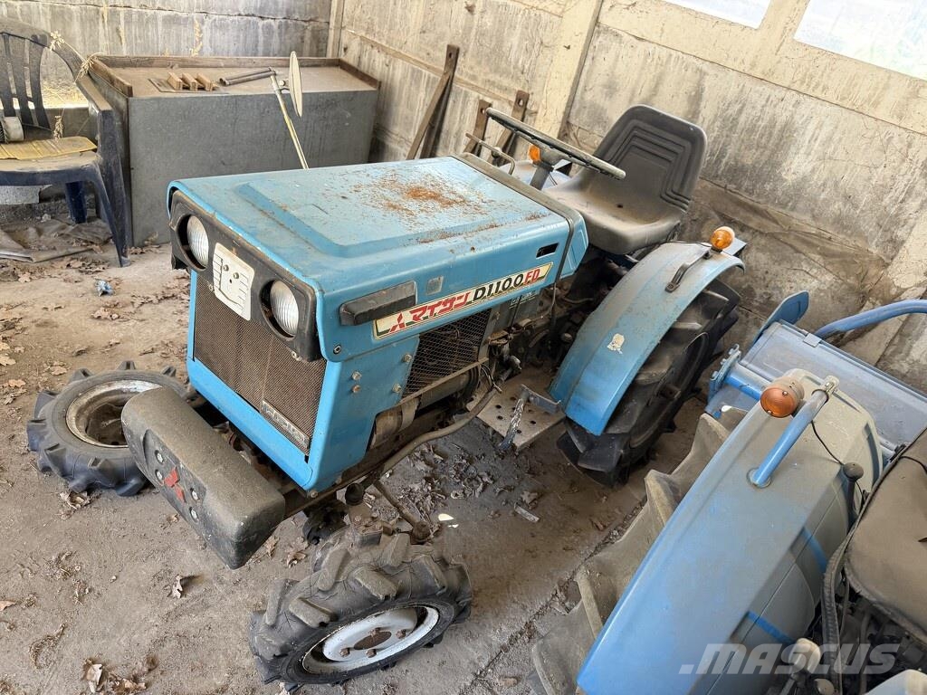 Mitsubishi D1100FD 4WD diesel minitractor als opknapper الجرارات
