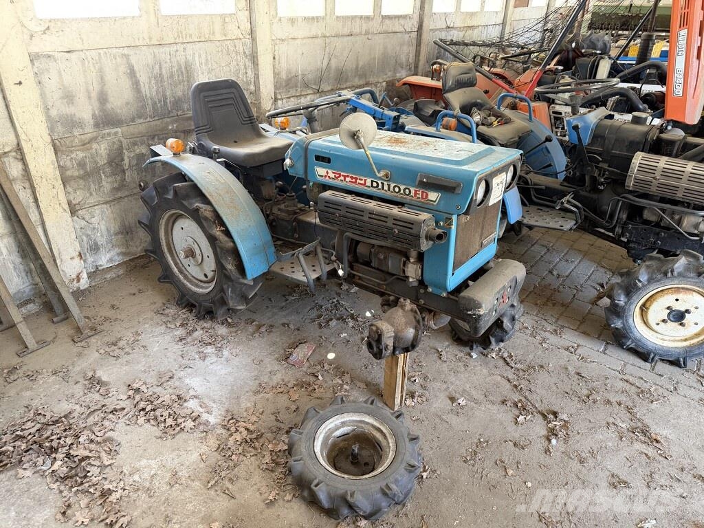 Mitsubishi D1100FD 4WD diesel minitractor als opknapper الجرارات