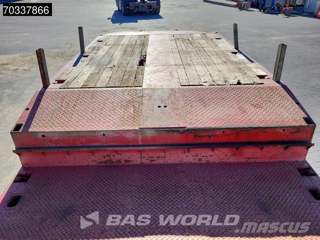 Broshuis E-2190/27 3 axles Extendable665cm APK 03/27 Steeri Poluprikolice labudice
