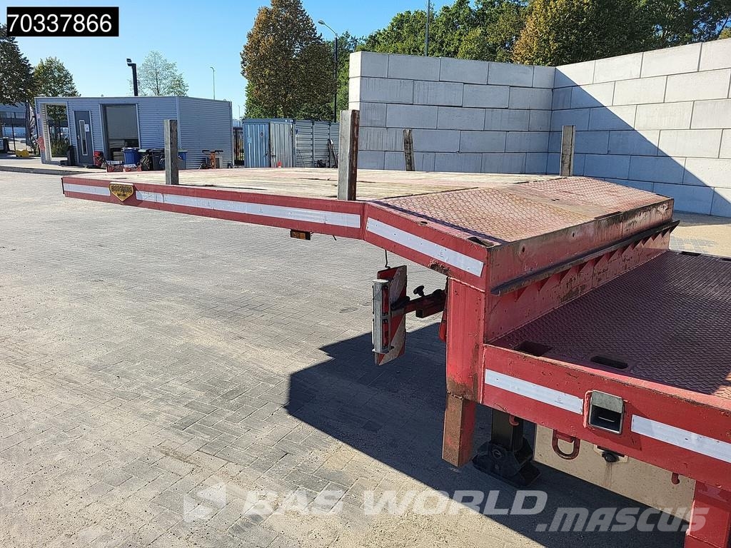 Broshuis E-2190/27 3 axles Extendable665cm APK 03/27 Steeri Poluprikolice labudice