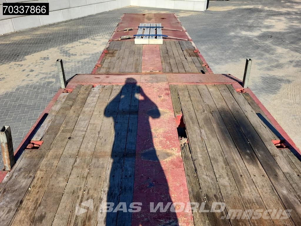 Broshuis E-2190/27 3 axles Extendable665cm APK 03/27 Steeri Poluprikolice labudice