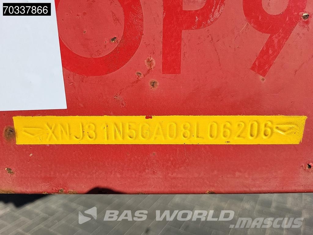 Broshuis E-2190/27 3 axles Extendable665cm APK 03/27 Steeri Poluprikolice labudice