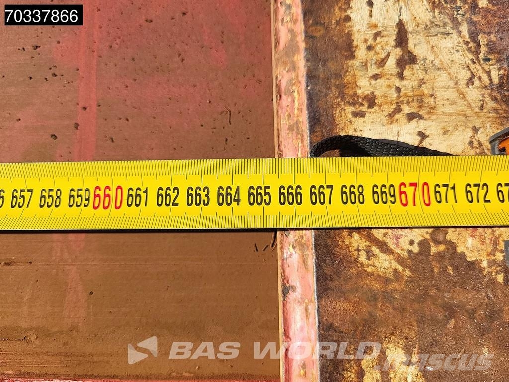 Broshuis E-2190/27 3 axles Extendable665cm APK 03/27 Steeri Poluprikolice labudice