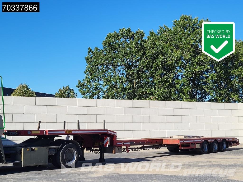 Broshuis E-2190/27 3 axles Extendable665cm APK 03/27 Steeri Poluprikolice labudice