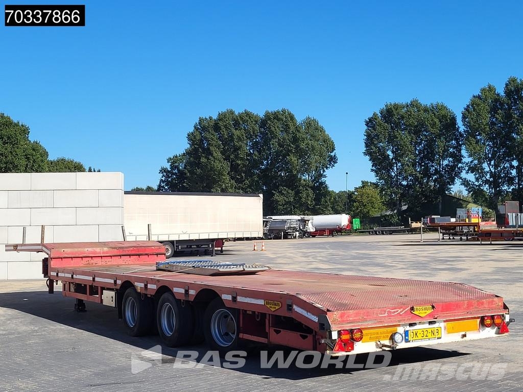 Broshuis E-2190/27 3 axles Extendable665cm APK 03/27 Steeri Poluprikolice labudice