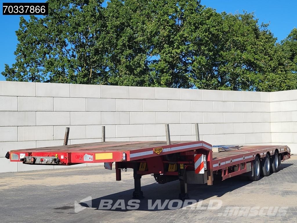 Broshuis E-2190/27 3 axles Extendable665cm APK 03/27 Steeri Poluprikolice labudice