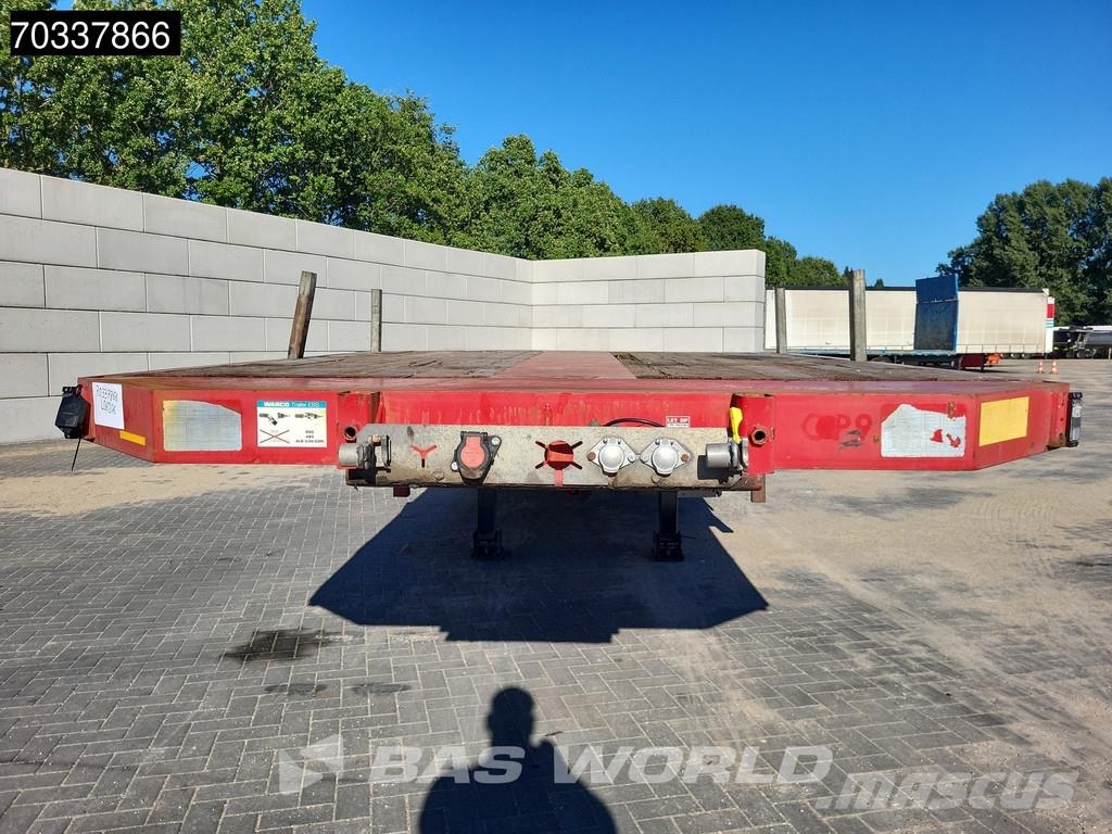 Broshuis E-2190/27 3 axles Extendable665cm APK 03/27 Steeri Poluprikolice labudice