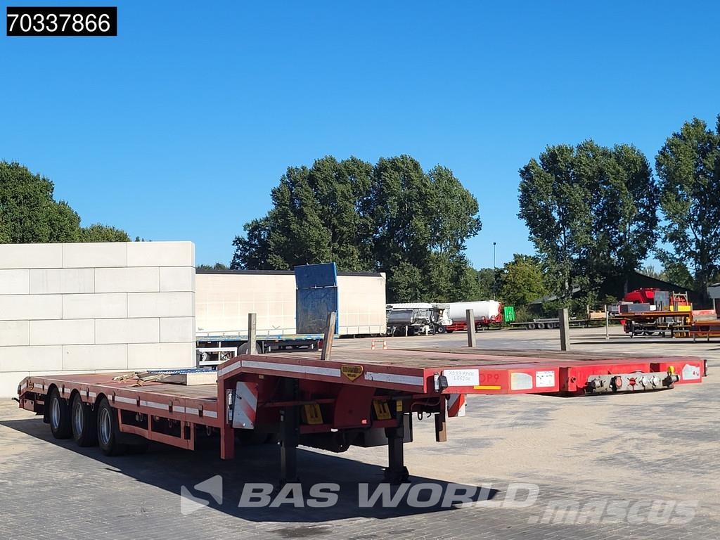 Broshuis E-2190/27 3 axles Extendable665cm APK 03/27 Steeri Poluprikolice labudice
